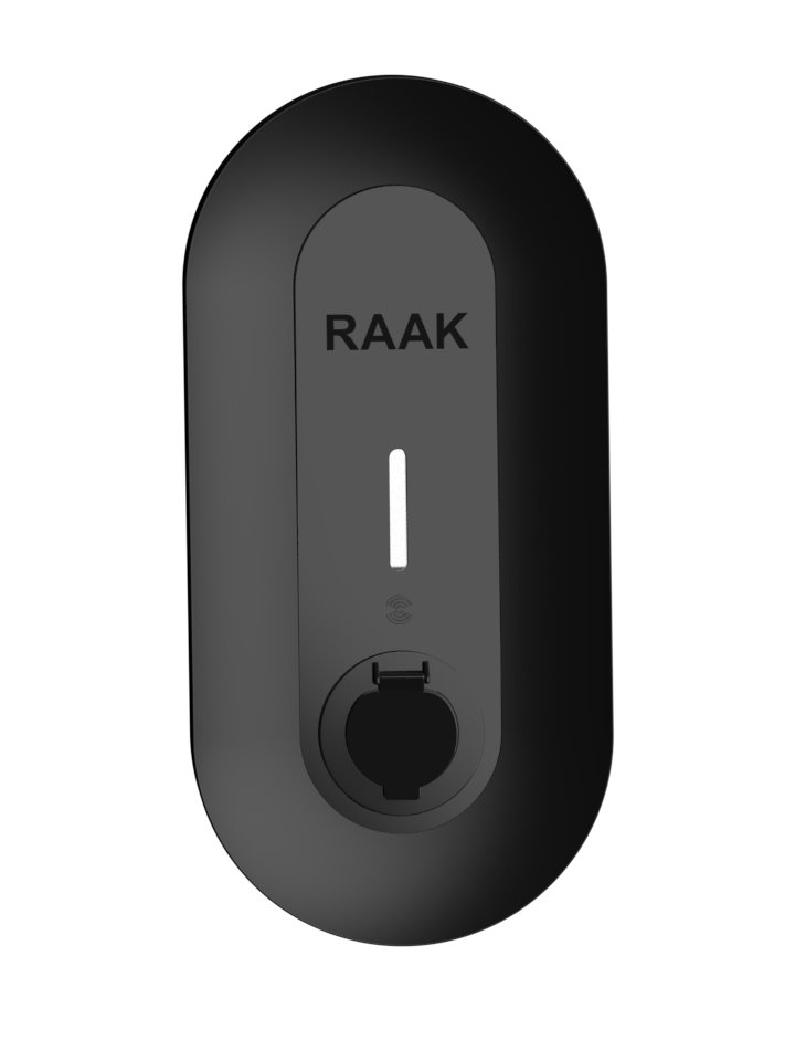 Axis mounted vertically, front view