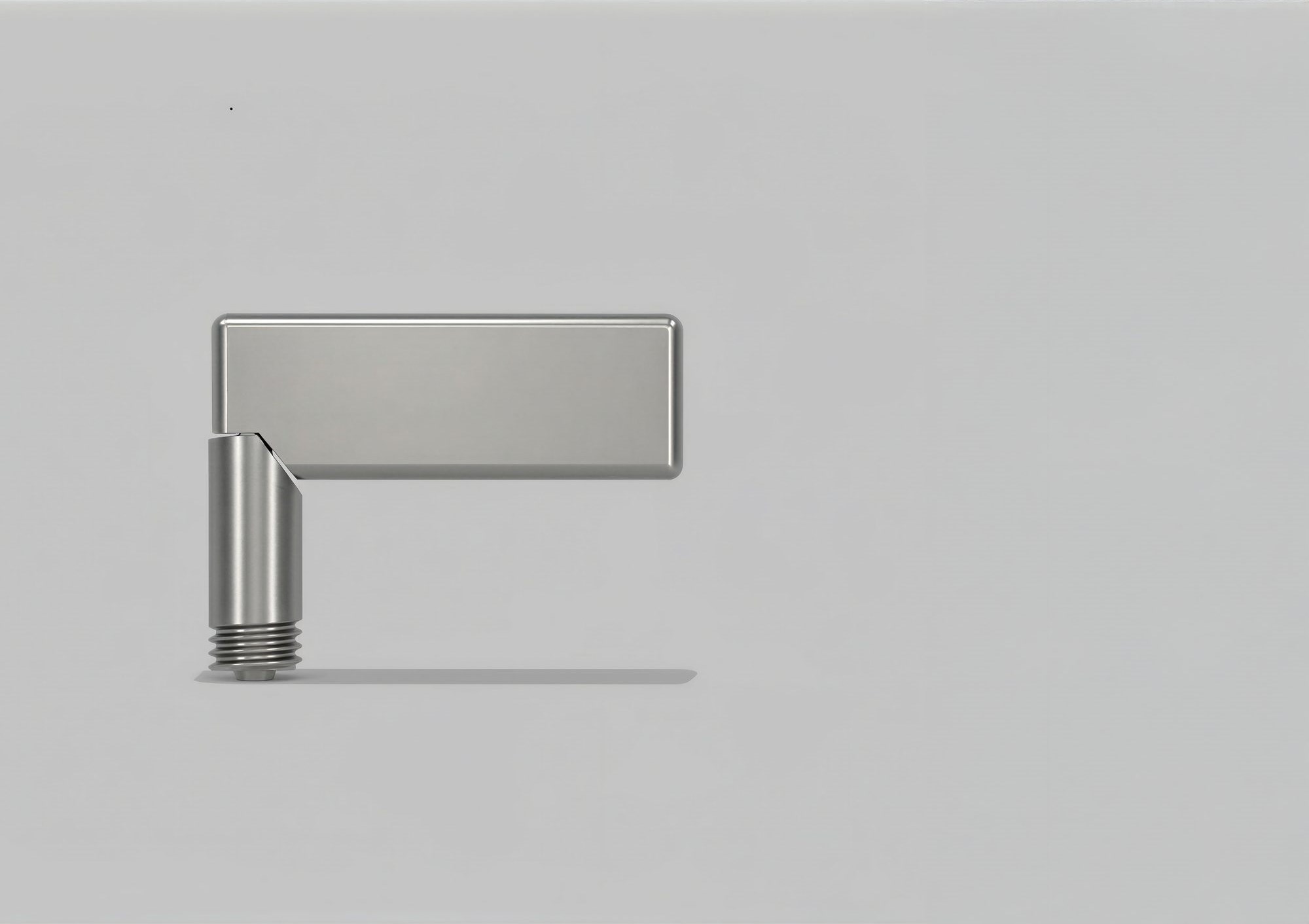 Flag lock, side view